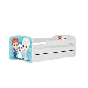 Dětská postel Babydreams+Sz+M bílá 70x140 Zimní kamarádi obraz