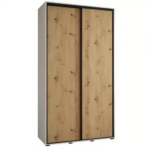 Šatní skříň 45 Canaris 1 140 bílá/artisan/černá obraz