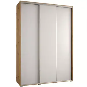 Šatní skříň 45 Canaris 1 200 artisan/bílá/silver obraz