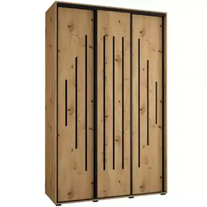 Šatní skříň 45 Canaris 12 180 artisan/černá obraz