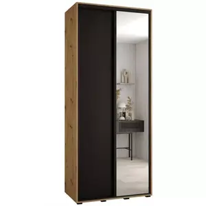 Šatní skříň 45 Canaris 3 110 artisan/černá/černá obraz