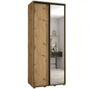 Šatní skříň 45 Canaris 3 120 artisan/černá obraz