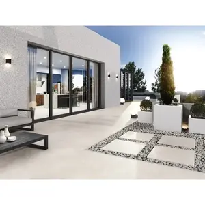 Terasová Dlažba Asphalt Off White Espesorado Anti-Slip 120/120 (2 cm) obraz
