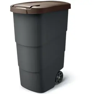 Koš Wheeler NBWB90 90L hnědá obraz