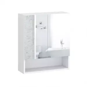 Skříňka se zrcadlem Joy 60 bílý obraz