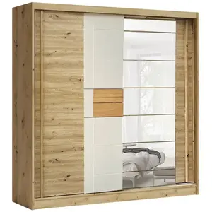 Šatní skříň Avantgarde AV-2-200 artisan/kašmír obraz