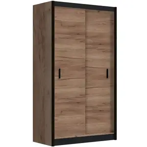 Šatní skříň Multi 120 craft/černá obraz