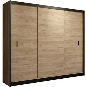 Šatní skříň Multi 250 craft/černá obraz