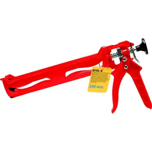 Plastová vytlačovací pistole červená 240 mm obraz
