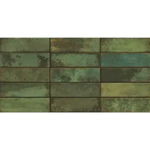 Nástěnný Obklad Tuzzi Dark Green Glossy 29, 7/60 obraz
