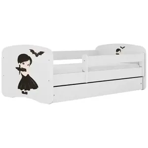 Dětská postel Babydreams+SZ+M bílá 80x160 Malá čarodějka obraz