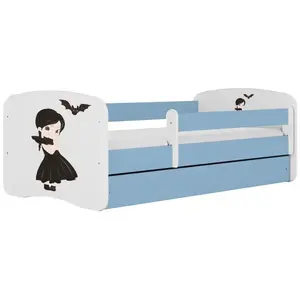 Dětská postel Babydreams+SZ+M modrá 80x160 Malá čarodějka obraz