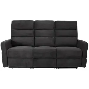 Sofa Belize 3SJ NLK314 černá s relaxační funkcí obraz