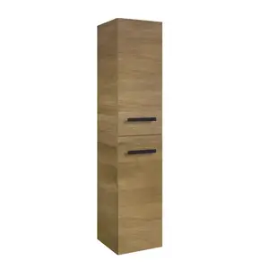 Vysoká skříňka Perla 35 přírodní dub obraz