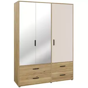 Šatní skříň Mokkaro MOKS838-M802 1D2LUD4SZ obraz