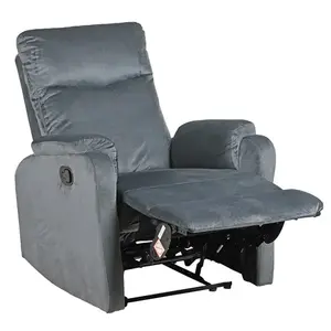 Křeslo Sue tmavě šedá s relaxační funkcí obraz