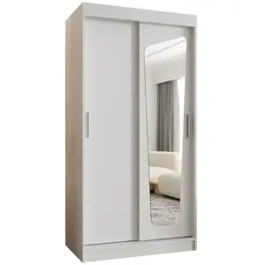 Šatní skříň Moka 100 bílá obraz