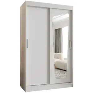Šatní skříň Moka 120 bílá obraz
