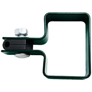 OBJÍMKA NA SLOUPEK KONCOVÁ 40X60MM. RAL 6005 obraz