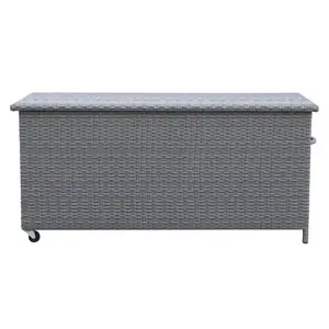 Zahradní úložný box Tejn technorata 55x64x136 grey obraz