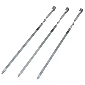 Grilovací jehly 3 ks 45 cm KY4503 obraz