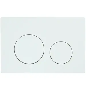 Tlačítko Royal White Oval obraz