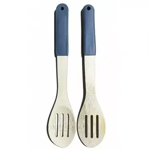Vařečka bambusova šedá rukojeť 32*6CM UT04332BS21 obraz