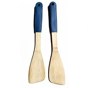 Vařečka šikmá bambusová šedá 32*6CM UT04432BS22 obraz