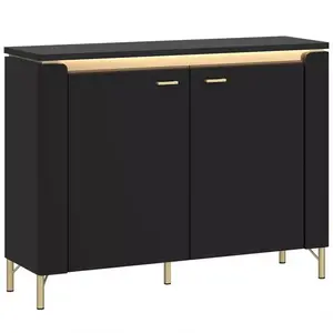 Komoda Norica LAZK01 U114 2D černá obraz