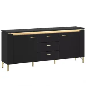 Tv stolek Norica LAZF01 U114 2D3S černá obraz