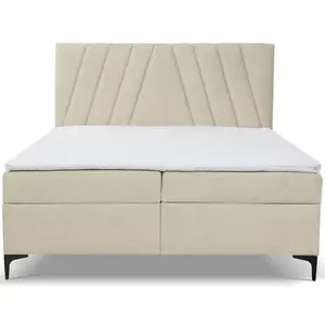 Kontinentální postel Capri 160x200 s topper Whisper 2 obraz