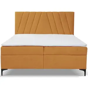 Kontinentální postel Capri 160x200 s topper Whisper 9 obraz