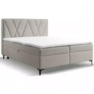 Kontinentální postel Madryt 160x200 s topper Trenza 8 obraz