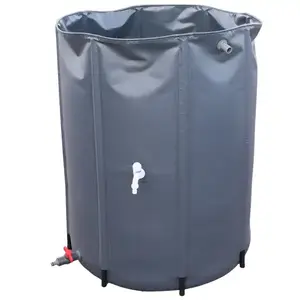 Skládací nádrž na vodu 500 l + přípojka grafit GMW500 obraz
