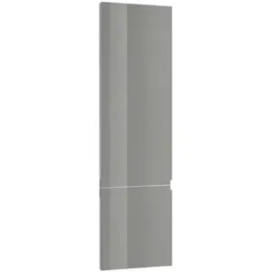 Kuchyňská dvířka Luxeo F02-D40SP lakovaná šedá obraz
