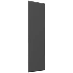Kuchyňská dvířka Luxeo F16-D20C Axis pro tenký rám tmavě šedá (dark G) obraz