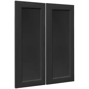 Kuchyňská dvířka Luxeo F15-D80_D80Z frame černá obraz