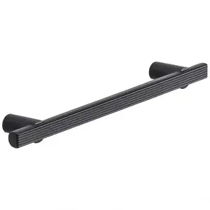 Úchyt Ray 168 mm černý mat obraz
