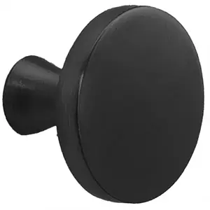Úchyt knoflík Dune černý mat obraz