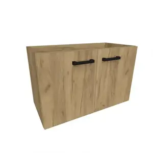 Skříňka pod umyvadlo Paris 80 cm zlatý dub obraz