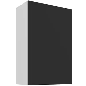 Kuchyňská skříňka Aria-BL/WH anti fingerprint 60G-90 1F obraz