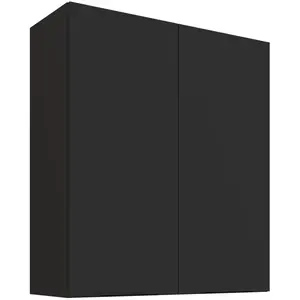 Kuchyňská skříňka Aria-BL/BL anti fingerprint 80G-90 2F obraz