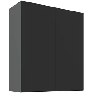 Kuchyňská skříňka Aria-BL/ANT anti fingerprint 80G-90 2F obraz