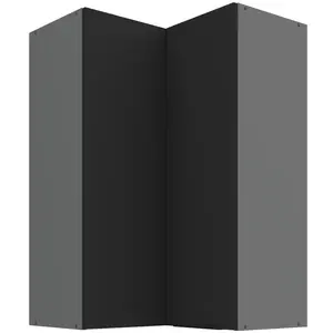 Kuchyňská skříňka Aria-BL/ANT anti fingerprint 60x60 GN-90 2F (90°) obraz
