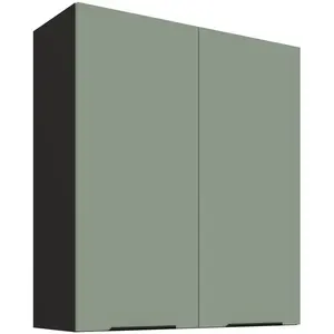 Kuchyňská skříňka Aria-SA/BL anti fingerprint 80G-90 2F obraz