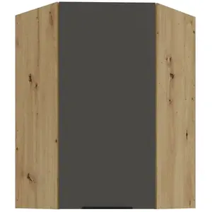 Kuchyňská skříňka Aria-GR/AR anti fingerprint 60x60 GN-90 1F (45°) obraz
