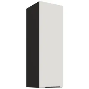 Kuchyňská skříňka Aria-WH/BL anti fingerprint 30G-90 1F obraz