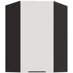 Kuchyňská skříňka Aria-WH/BL anti fingerprint 60x60 GN-90 1F (45°) obraz