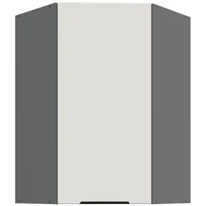 Kuchyňská skříňka Aria-WH/ANT anti fingerprint 60x60 GN-90 1F (45°) obraz