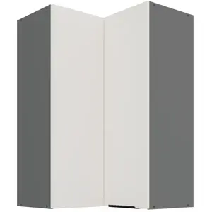Kuchyňská skříňka Aria-WH/ANT anti fingerprint 60x60 GN-90 2F (90°) obraz